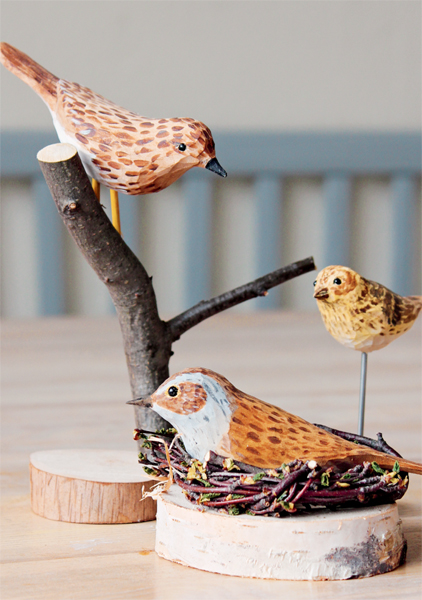 Snitte Make beautiful wooden birds - image 2