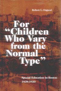 title For Children Who Vary From the Normal Type Special Education in - photo 1