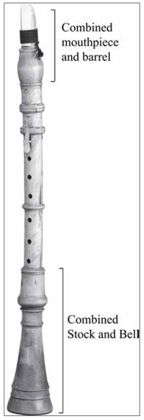 Figure 35 Replica of a two-key clarinet in D by Denner made by Jochen - photo 6