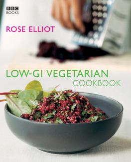 Elliot - Low-GI Vegetarian Cookbook