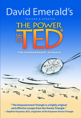 Emerald - The Power of TED* (*The Empowerment Dynamic)