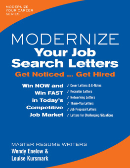 Enelow Modernize Your Job Search Letters