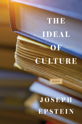 Epstein - The ideal of culture: essays