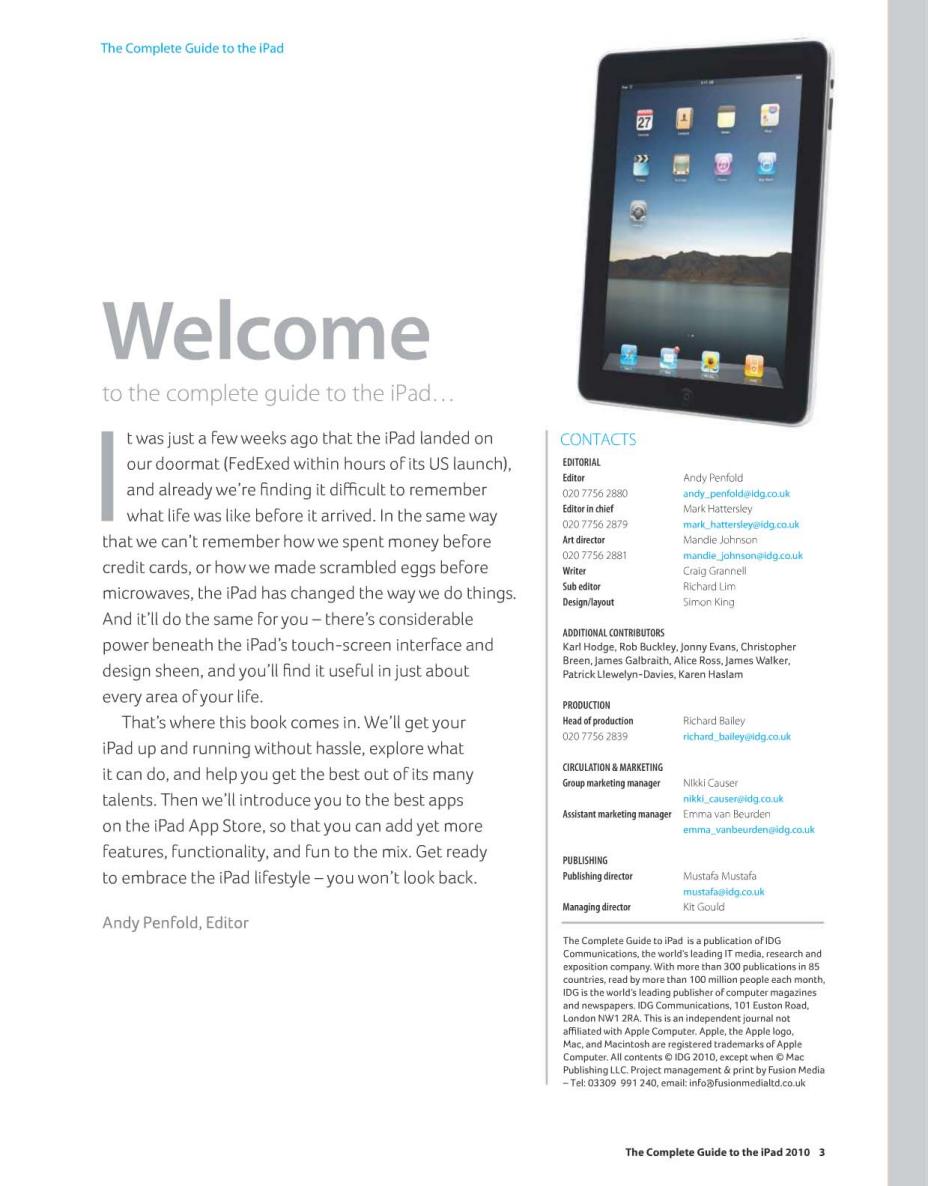 The complete Guide to the iPad - photo 3