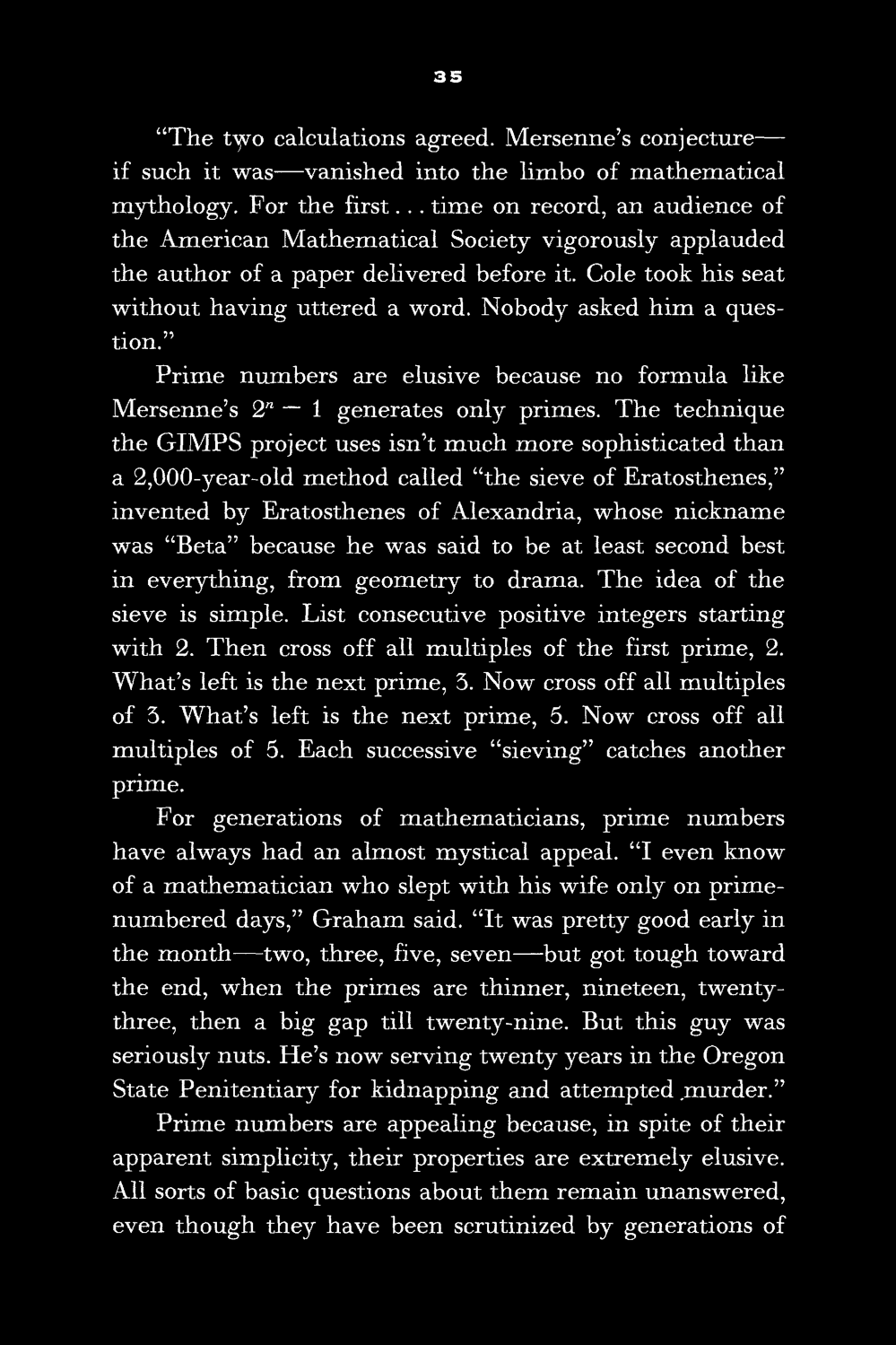 The man who loved only numbers the story of Paul Erds and the search for mathematical truth - photo 41