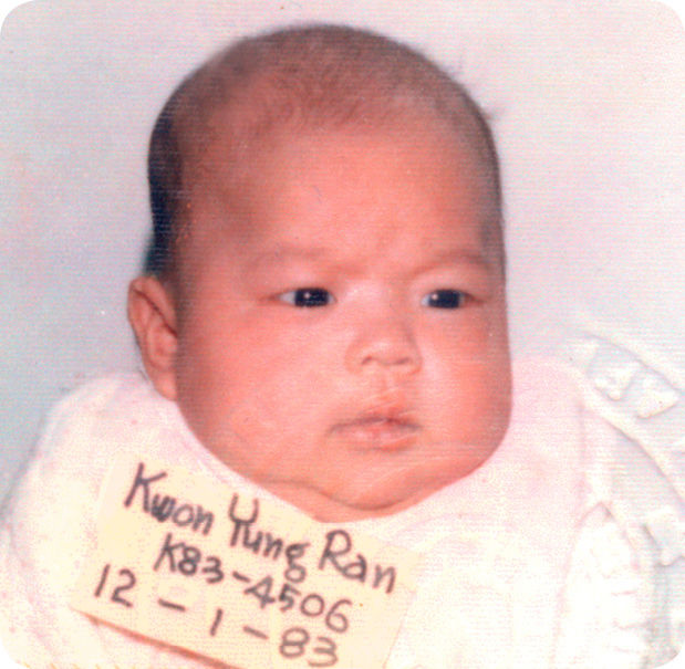 On April 22 1984 at four months old I flew with an older Korean woman a - photo 8