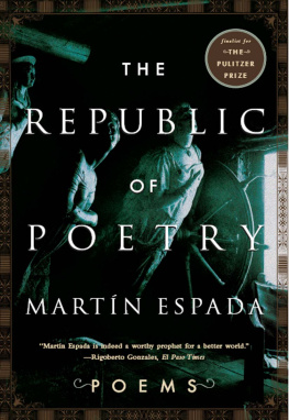 Espada - The Republic of Poetry