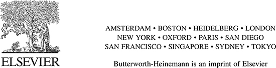 Table of Contents Copyright Butterworth-Heinemann is an imprint of Elsevier The - photo 2