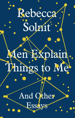 Fernandez Ana Teresa Men Explain Things to Me: And Other Essays