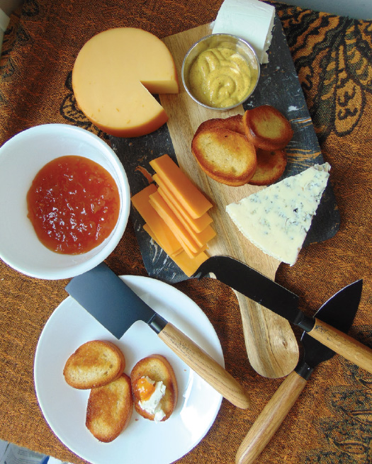 Heres a cheese plate made with milk that you chew We recommend pairing with a - photo 7