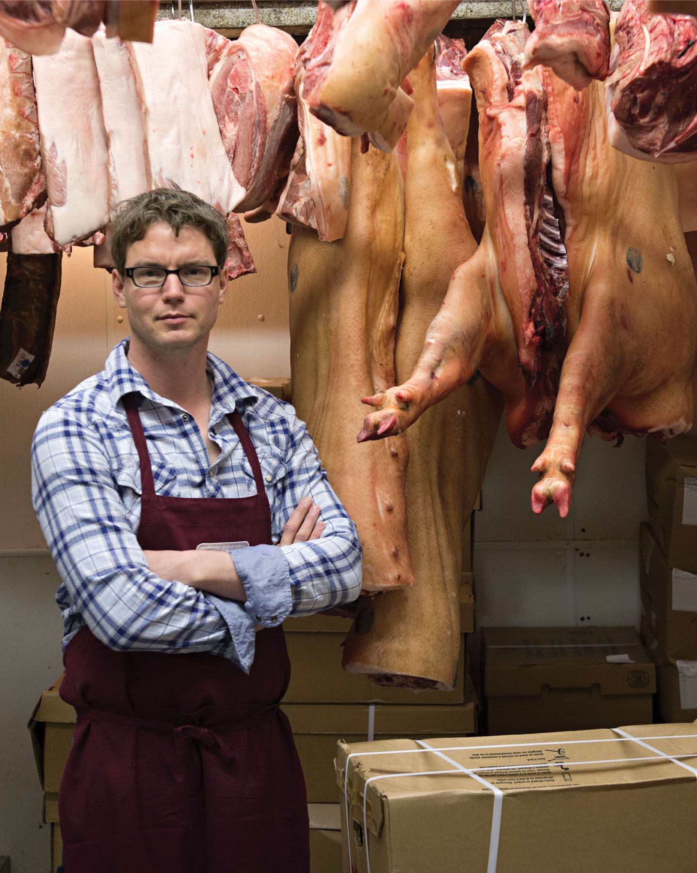 Peter Sanagan in his butcher shop Sanagans Meat Locker in Torontos Kensington - photo 3