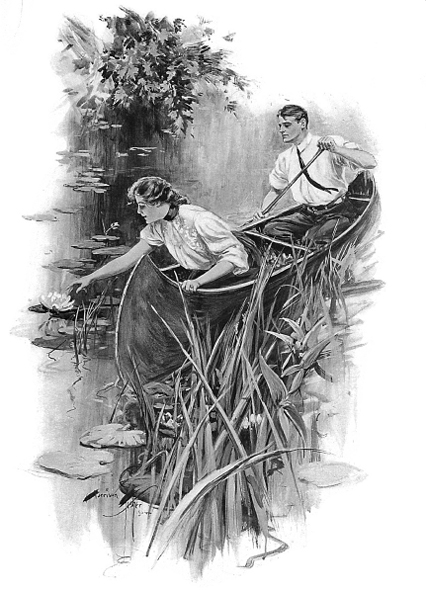 In the Canoe The Harrison Fisher Book 1907 Something More than a Diversion - photo 15