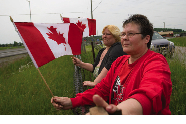 Charlotte Rath of Port Hope and her mother Starr Rath of Cobourg hold - photo 6