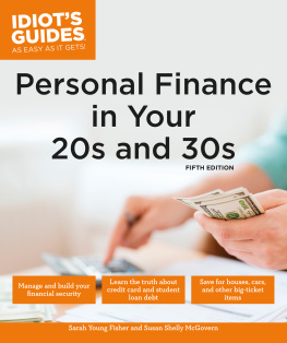 Fisher Sarah Young Idiots guides personal finance in your 20s & 30s