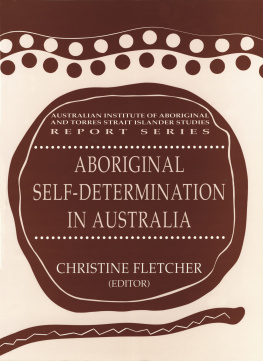 Fletcher - Aboriginal Self Determination in Australia