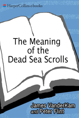 Flint Peter W. - The meaning of the Dead Sea scrolls: their significance for understanding the Bible, Judaism, Jesus, and Christianity