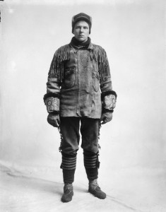 Thordur G Thordarson in winter clothing 1915 Archives of Manitoba N2401 - photo 2