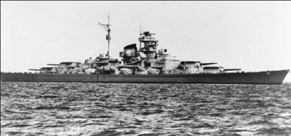 The existence of this German battleship the Tirpitz was the prime reason for - photo 4