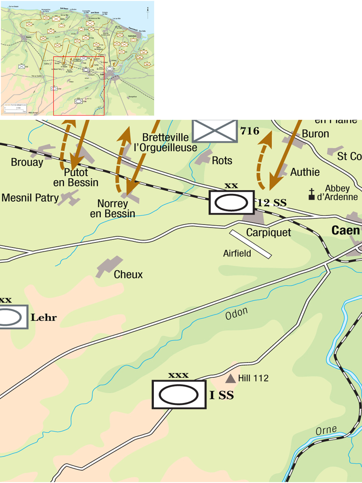 ORIGINS OF THE BATTLE O n 7 April 1944 General Bernard Montgomery Commander - photo 6