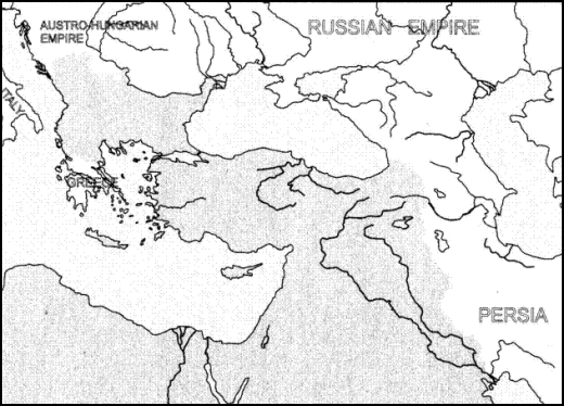 2a The Ottoman Empire in 1875 2b The Ottoman Empire in 1914 1 The Route - photo 4