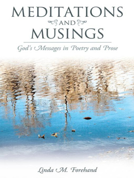 Forehand - Meditations and musings: gods messages in poetry and prose