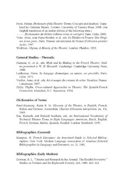 Historical Dictionary of French Theater - photo 7