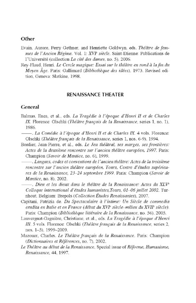 Historical Dictionary of French Theater - photo 14