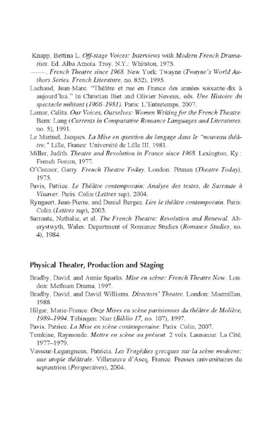 Historical Dictionary of French Theater - photo 42