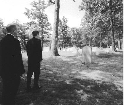 President John F Kennedy visiting Forrestals grave Memorial Day 1963 - photo 15