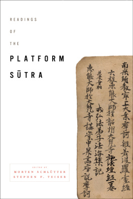 Forschergruppe Strukturwandel und Transformation im - Readings of the Platform Sūtra