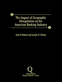 title The Impact of Geographic Deregulation On the American Banking - photo 1