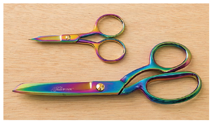 Micro-tip scissors and large shears by Tula Pink Large shears Shears are - photo 2