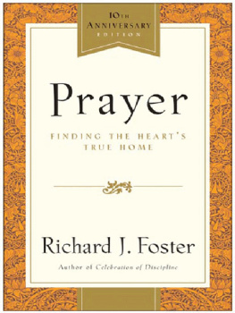 Foster - Prayer