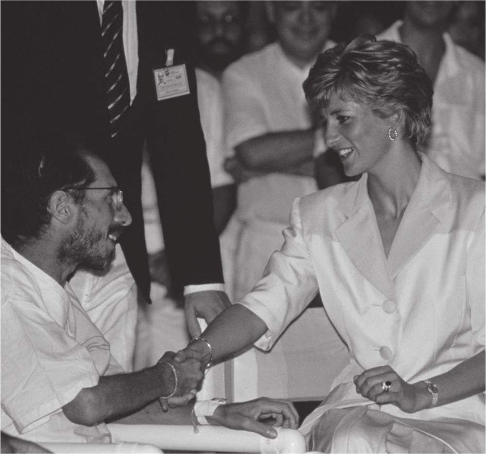 HIV does not make people dangerous to know Princess Diana 1987 WHY IS - photo 1