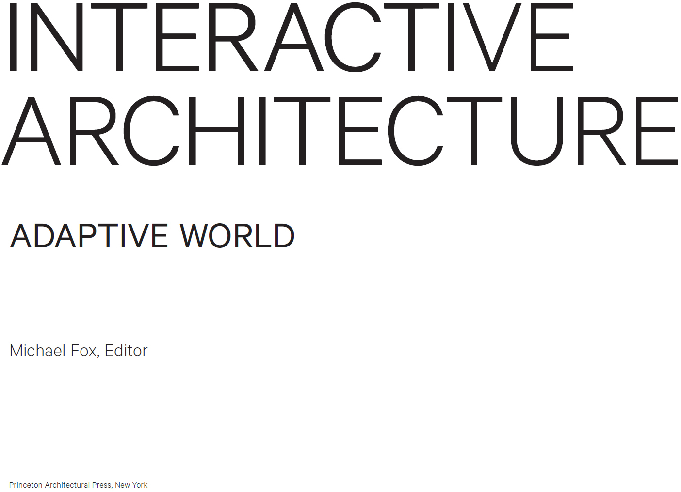 Architecture Briefs is a Princeton Architectural Press series that addresses a - photo 2