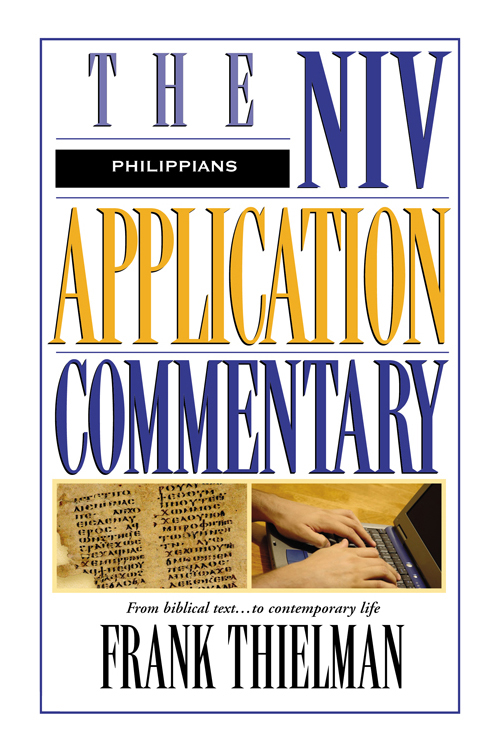 Philippians from Biblical text to contemporary life - image 1