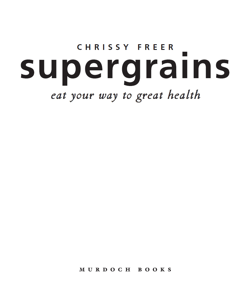 Contents Introduction What are supergrains In todays society the impact - photo 4