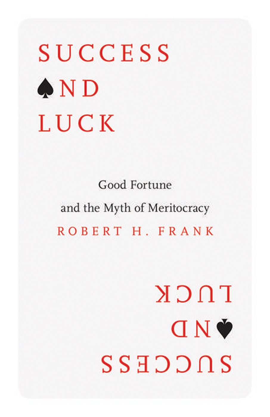 SUCCESS AND LUCK SUCCESS ND LUCK Good Fortune and the Myth of Meritocracy - photo 1