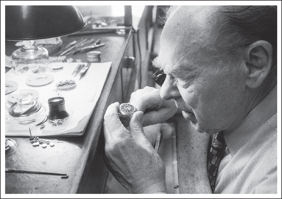 Zayde repairing a watch at his bench 2001 David Ottenstein I N THE WINTER of - photo 2