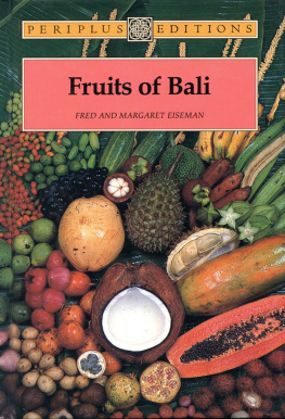 Fred B. Eiseman - Fruits of Bali