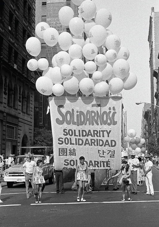 ILGWU March on Broadway 1983 Photograph by Walter Leporati Whitney W - photo 8