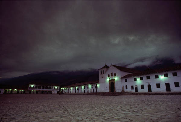 LOW KEY The cobbled plaza of the traditional colonial town of Villa de Leiva - photo 7