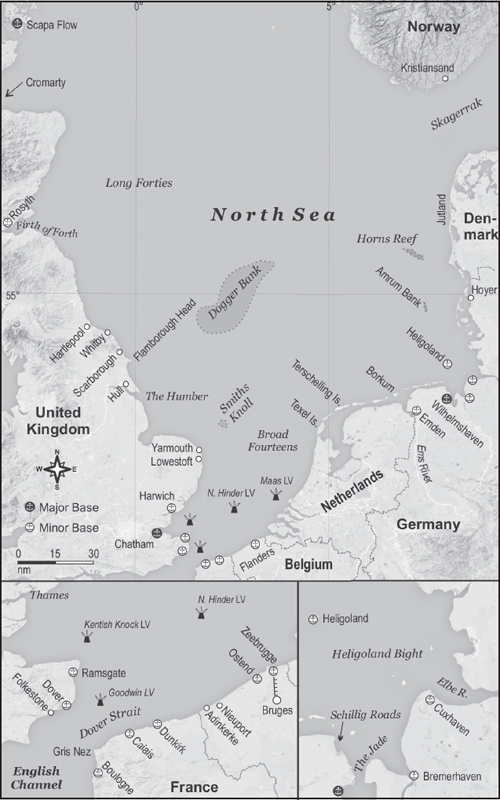 Map 11 The North Sea AFTER JUTLAND The Naval War in Northern European Waters - photo 2