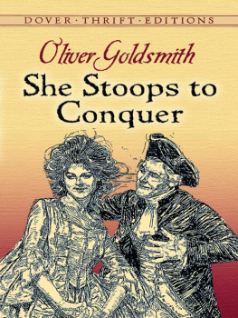 Goldsmith She Stoops to Conquer