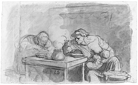 7 La Soupe Daumier might have intended this drawing to serve as an initial - photo 8