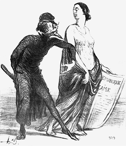 8 Belle dame voulez-vous bien accepter mon bras Here Daumier depicts not - photo 9