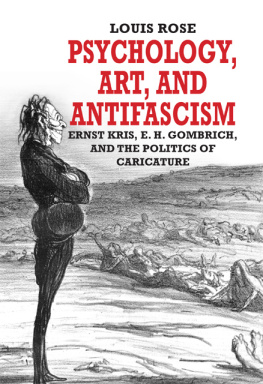 Gombrich Ernst Hans Psychology, Art, and Antifascism