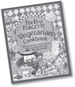 Fix-It and Forget-It Vegetarian Cookbook is for you if Youre looking for tasty - photo 1