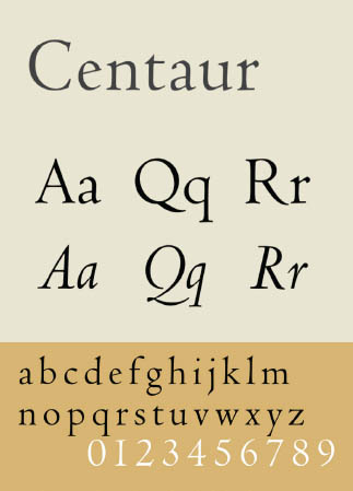 Centaur designed by Bruce Rogers Didot produced by the Didot family - photo 6