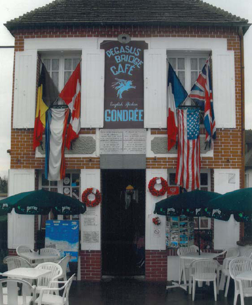 The Caf Gondre the first house to be liberated on D-Day and the Company - photo 3